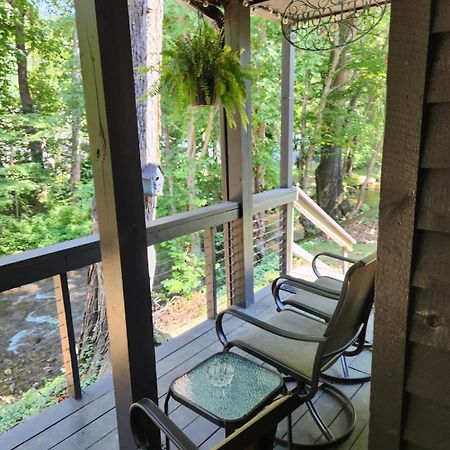 Villa J.Creek Retreat, Creekside Townhouse +1 Car Garage Maggie Valley Exterior foto