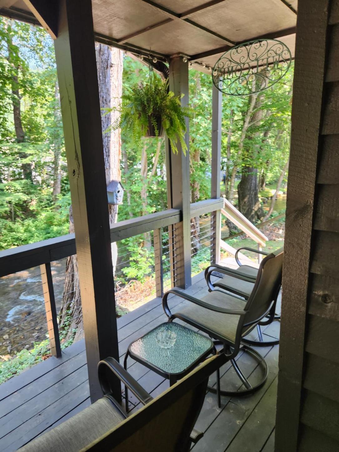 Villa J.Creek Retreat, Creekside Townhouse +1 Car Garage Maggie Valley Exterior foto